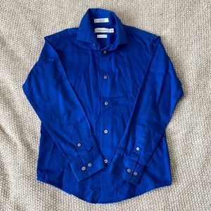 Calvin Klein blue button down